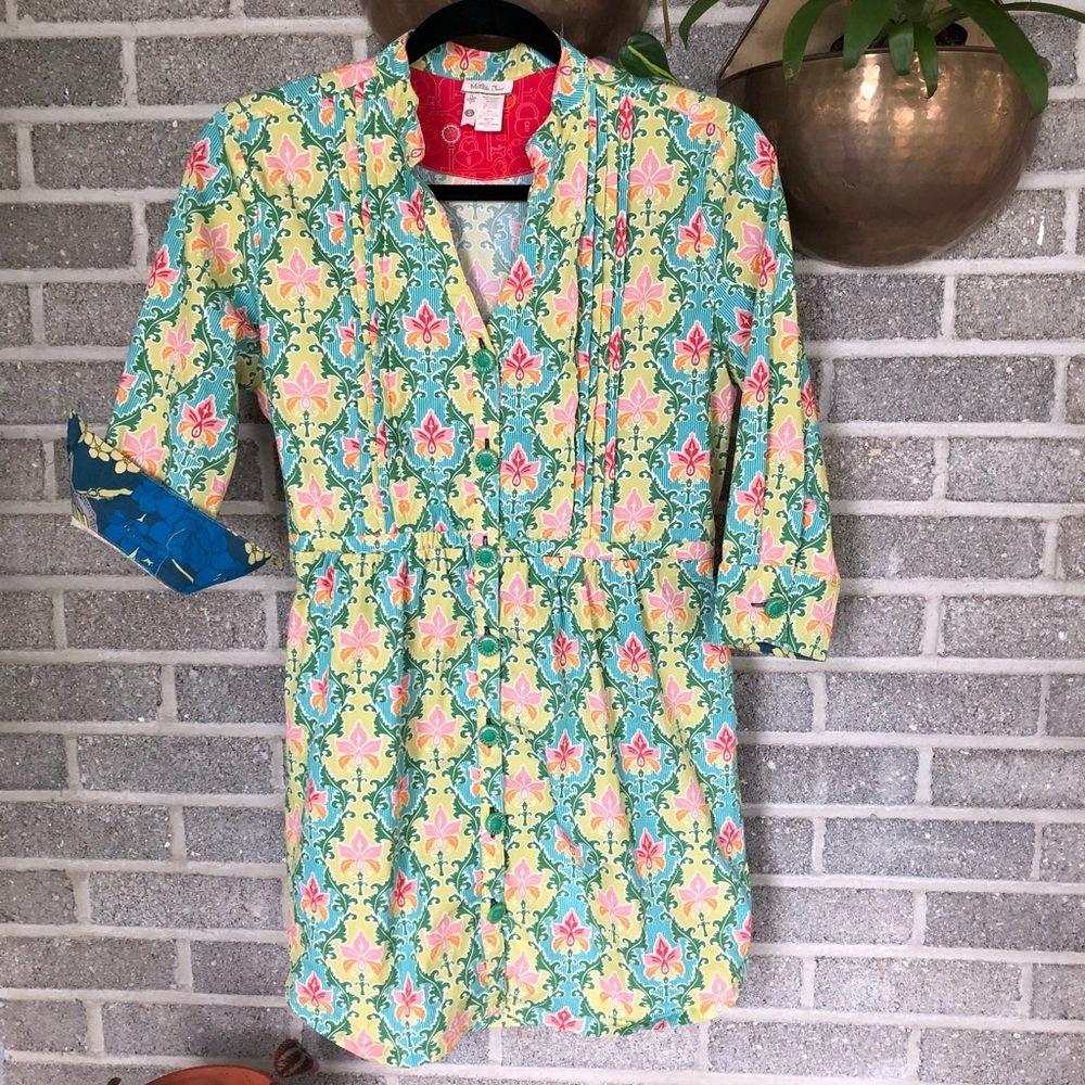 Matilda Jane Floral paisley tunic shirt